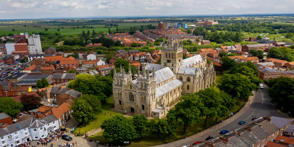 Selby Abbey North Yorkshire England.